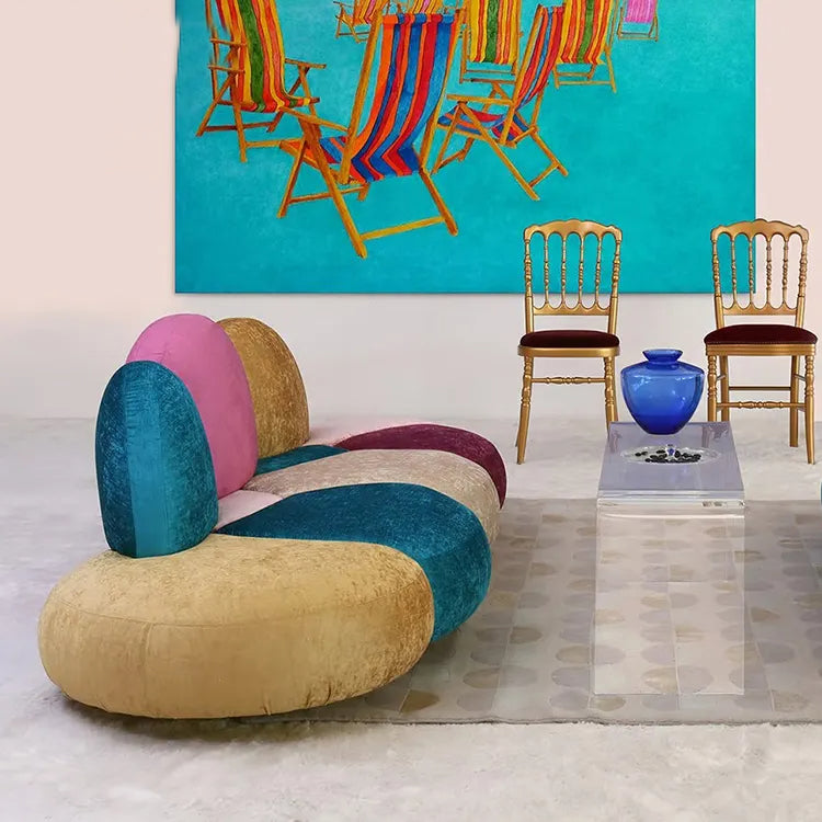 كنبة خشب زان 235×105سم - BS33