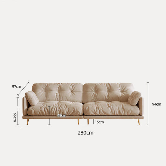 كنبة خشب زان 280×90سم - BS12