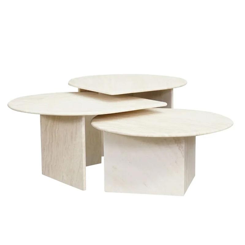 طقم طاولات قهوة دجاج مودرن-CT02453