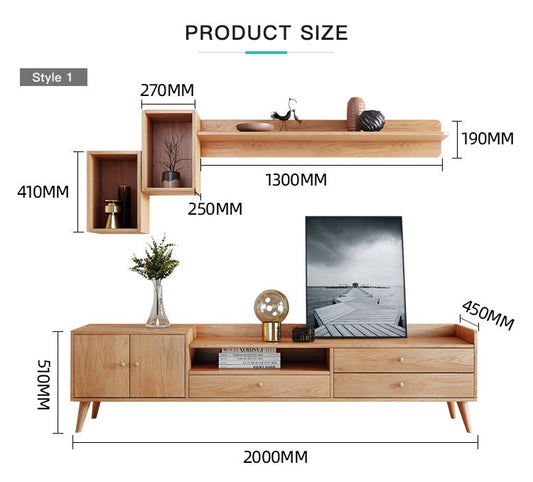 ترابيزة تليفزيون 200× 42 سم-TVU026