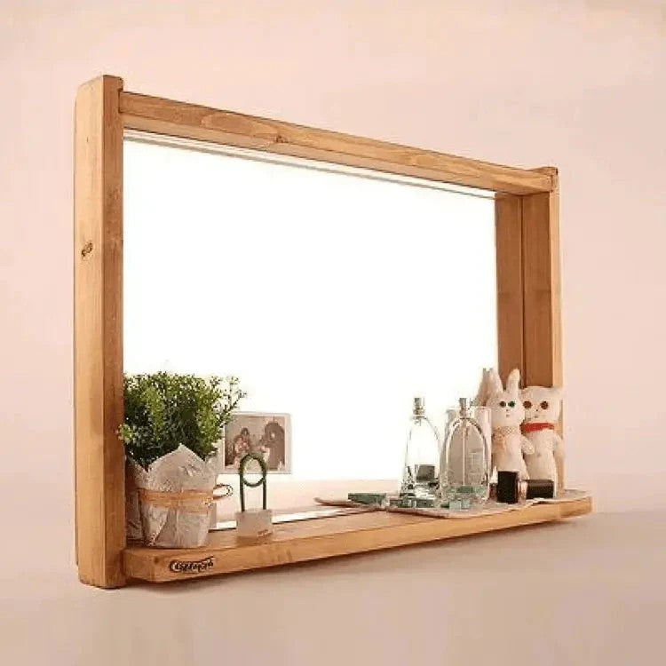 مرايا مع رف العرض 70 × 45 سم - ARF143