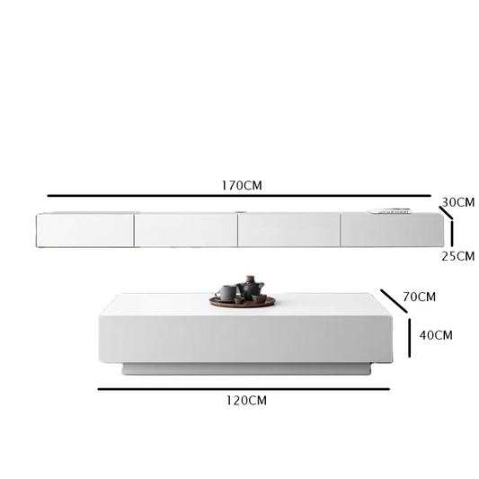 تليفزيون مع ترابيزة قهوة-TVU104