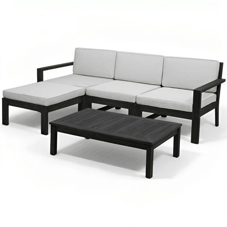 طقم خارجى كنبه 3 مقعد و وبوف وترابيزه-PSH223