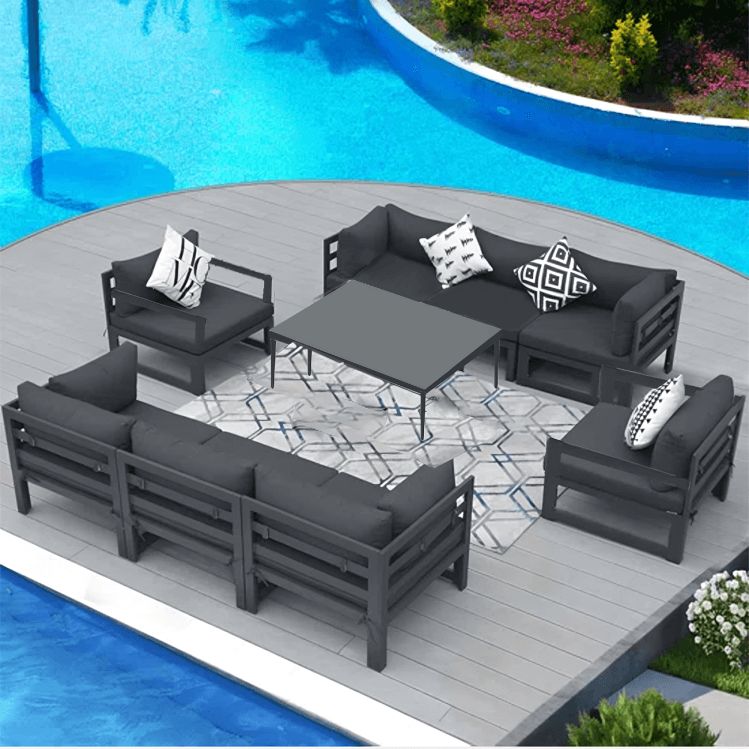 طقم خارجى 2 كنبه 3 مقعد و2 كرسى وترابيزه-PSH227