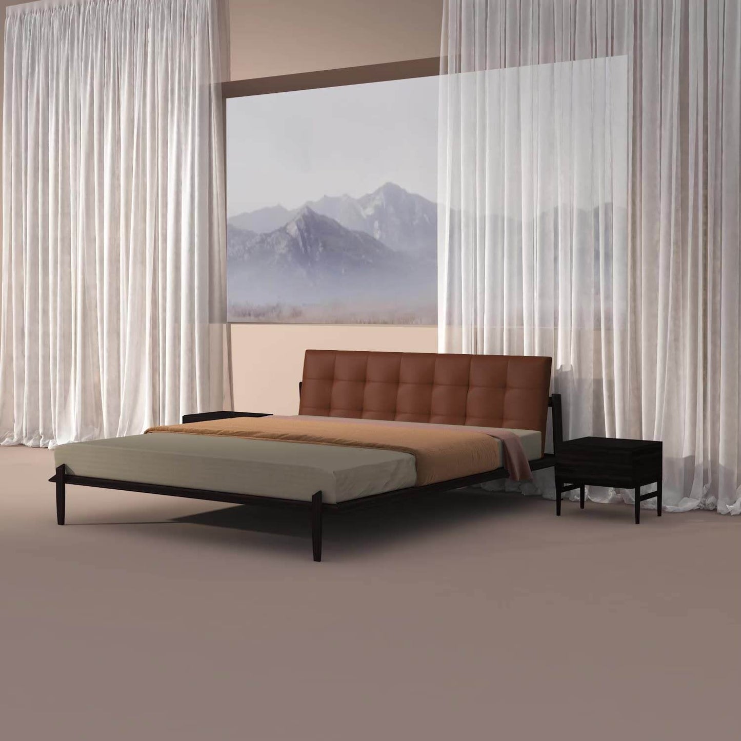 سرير - مقاسات متعددة - BD251