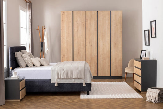 غرفة نوم كاملة -5 قطع - BDR009