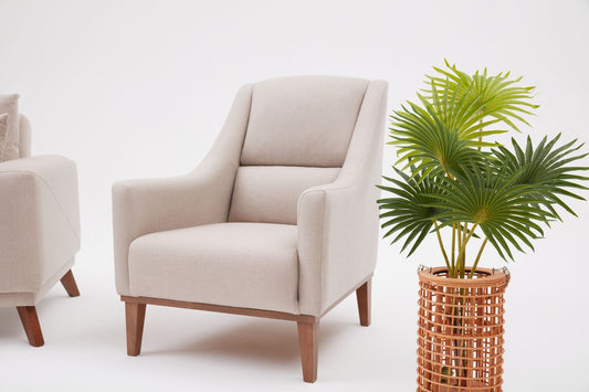 كرسي خشب زان طبيعي -CH2