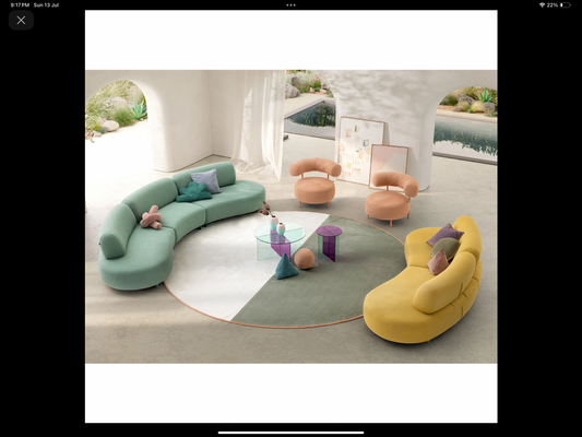 طقم أنتريه خشب زان - 3 قطع - HAG14