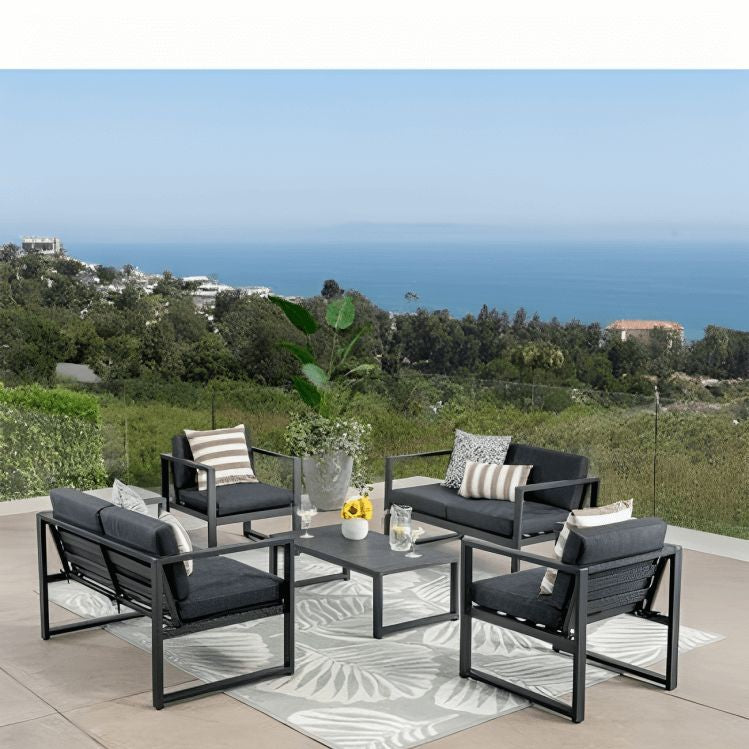 طقم خارجى كنبه 2 مقعد و2 كرسى وترابيزه-PSH231