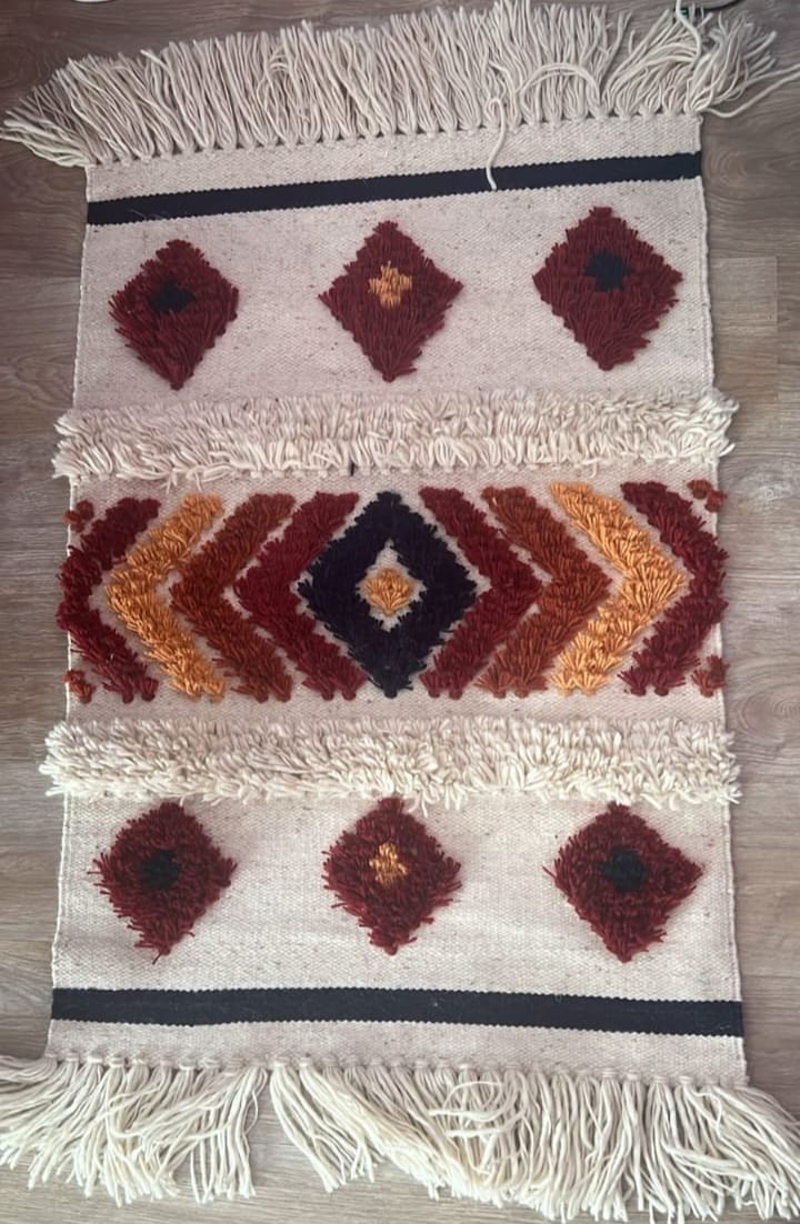 سجادة يدوية 100×70سم - Seg313