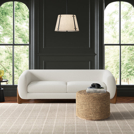 كنبة خشب زان 220×80سم- SMS45