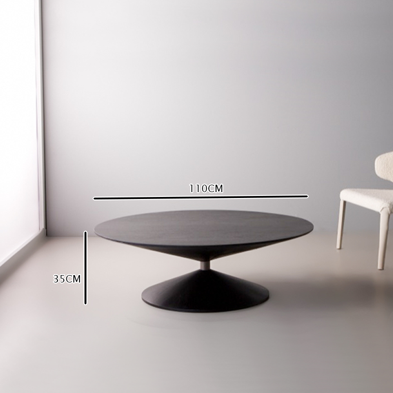 طاولة قهوة بيضاوية تصميم مودرن-CT0144