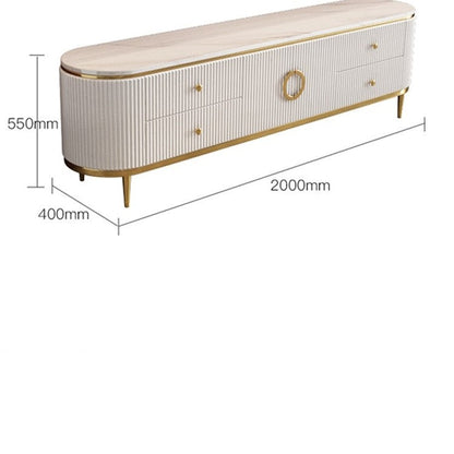 طقم طاولات قهوة وتلفاز انيق-CT0255