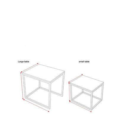 طاولة مزدوجة قهوة بتصميم مميز-CT0231