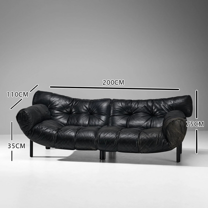 كنبة جلد فاخر-SS110