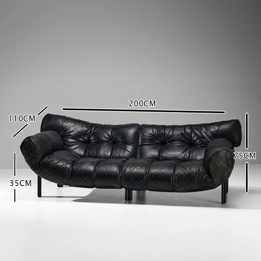 كنبة جلد فاخر-SS110