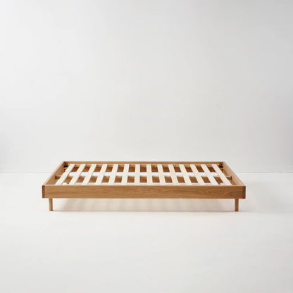 سرير خشب طبيعي - 160×200سم-BED105
