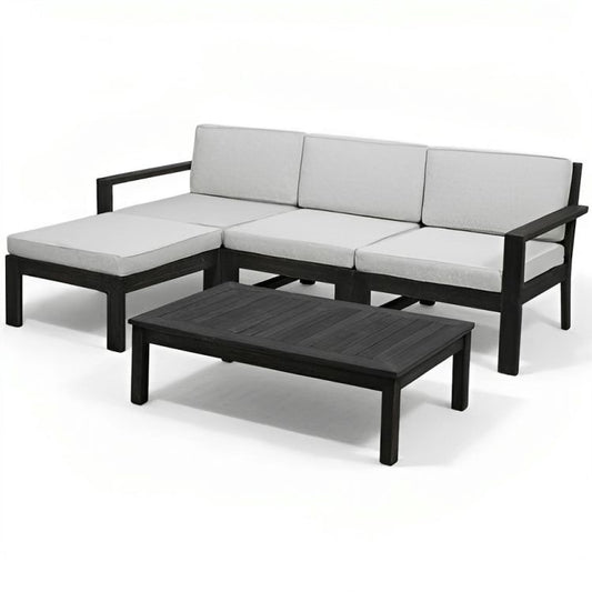 طقم خارجى كنبه 3 مقعد و وبوف وترابيزه-PSH223