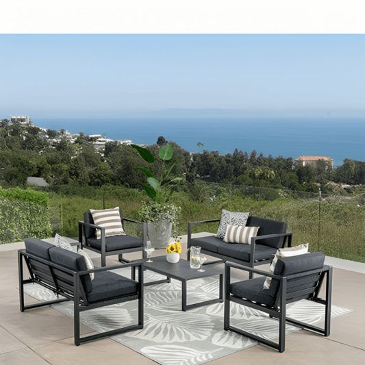 طقم خارجى كنبه 2 مقعد و2 كرسى وترابيزه-PSH231