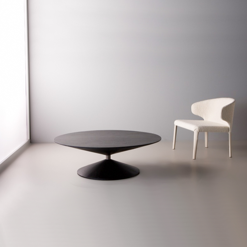 طاولة قهوة بيضاوية تصميم مودرن-CT0144