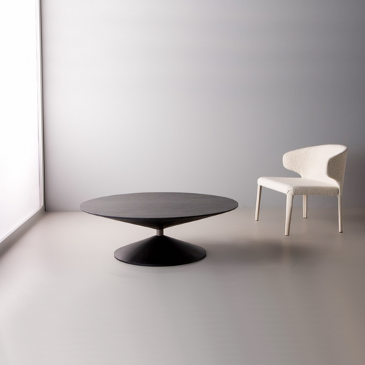 طاولة قهوة بيضاوية تصميم مودرن-CT0144